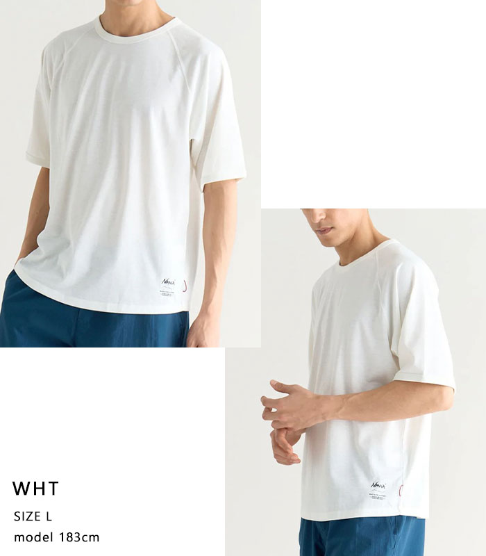 NANGA】ドライミックス ラグランスリーブTシャツ | PieceLife